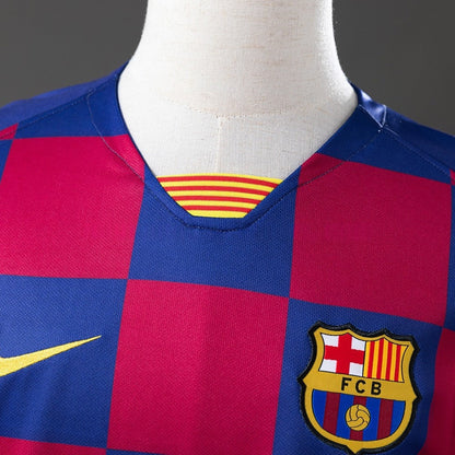 Barcelona Jersey 2019-20 Home Retro Football Kit