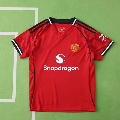 Manchester United F.C. Home Kids Kit 25/26 Season