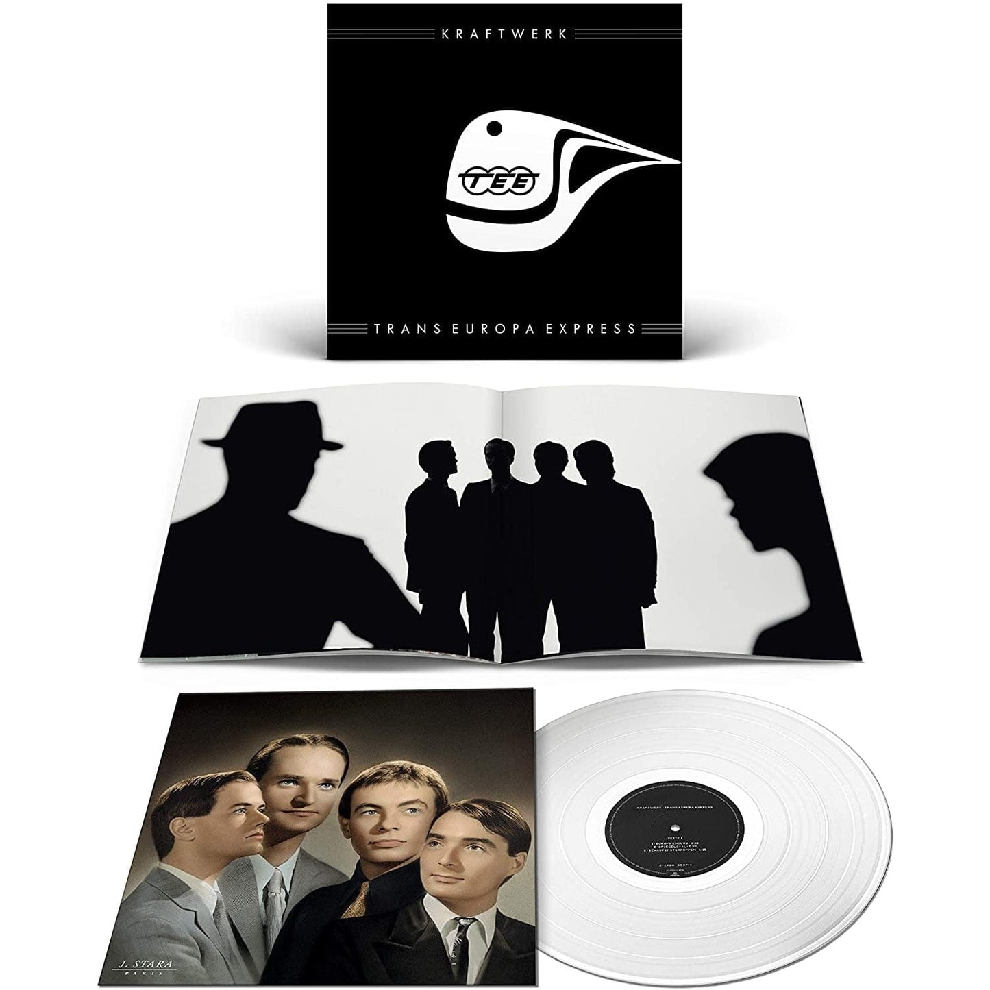Trans-Europa Express (German Version) (Clear Edition) - Kraftwerk [Colour Vinyl]