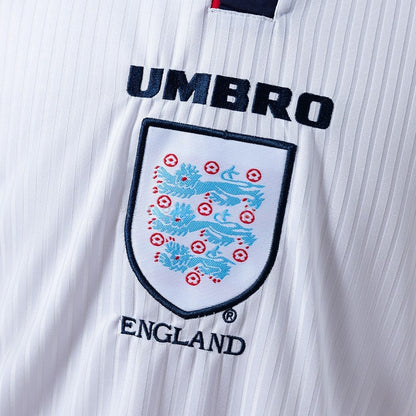 England Jersey 1998 Home Retro Football Kit