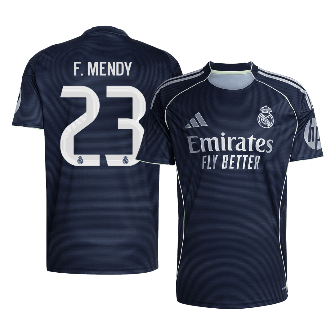 F.MENDY #23 Mens Real Madrid Away Jersey 2025/26 [PREMIUM]