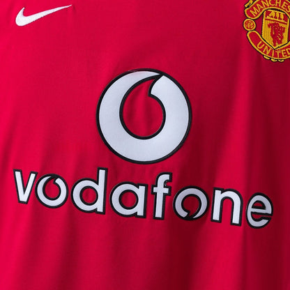 Manchester United Jersey 2002-04 Home Retro Football Kit