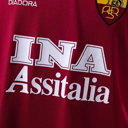 Rome Jersey 1998-99 Home Retro Football Kit