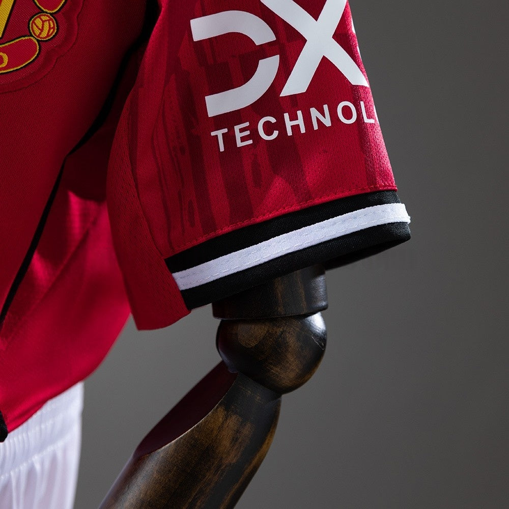 Kids Manchester United Jersey 25/26 Home Football Kit