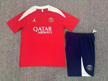 Kids PSG Training Tracksuits 25/26 Football Kit Soccer Jersey