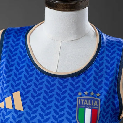 Women Italy Home Vest 2026 World Cup Football Kit Soccer Shirt