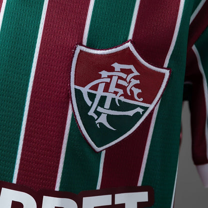 Kids Fluminense Home Jersey 2026-2027 Football Kit Soccer Shirt