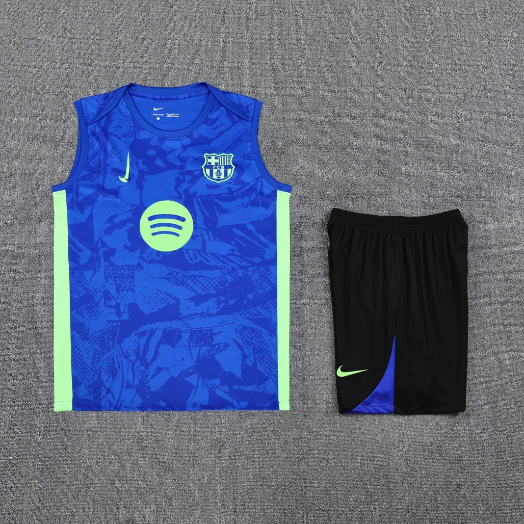 Barcelona Vest Set Training Tracksuits 25/26 Football Kit Soccer Jersey