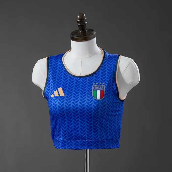 Women Italy Home Vest 2026 World Cup Football Kit Soccer Shirt