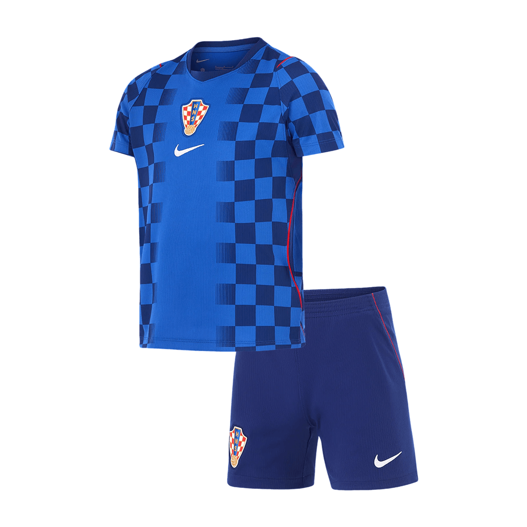 Kids Croatia World Cup Away Kit 2026