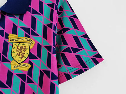 Retro Scotland Jersey 1988-89 Away Football Kit Soccer Shirt