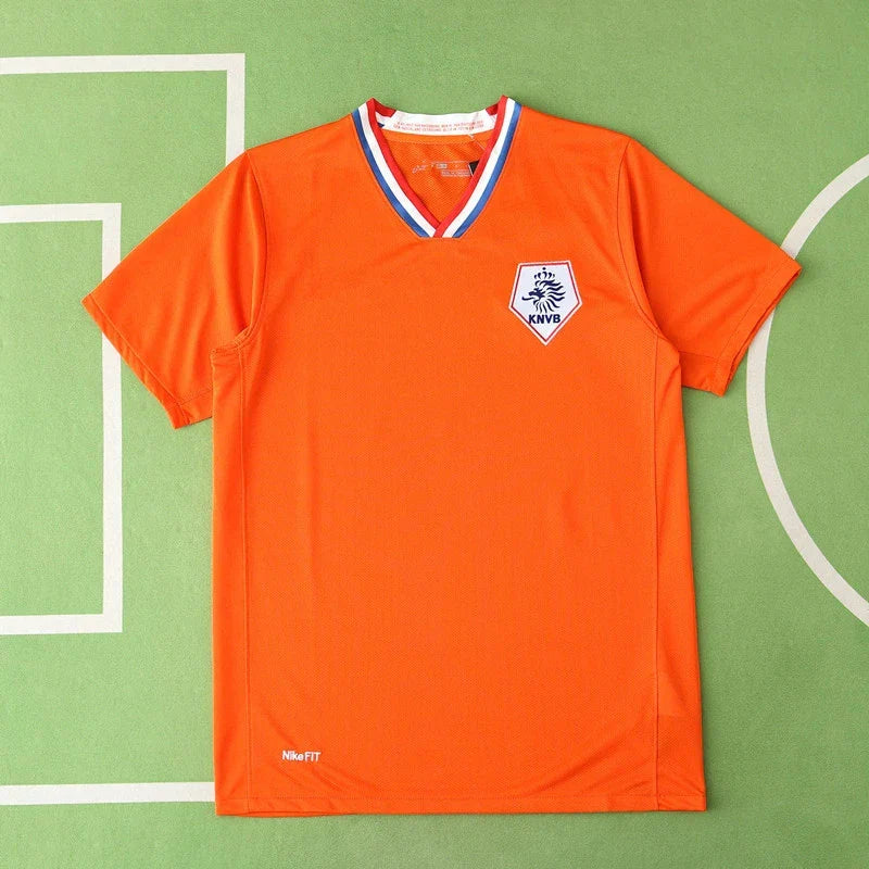 Netherlands National Team Home Retro Fan Version 2008 Season Jersey
