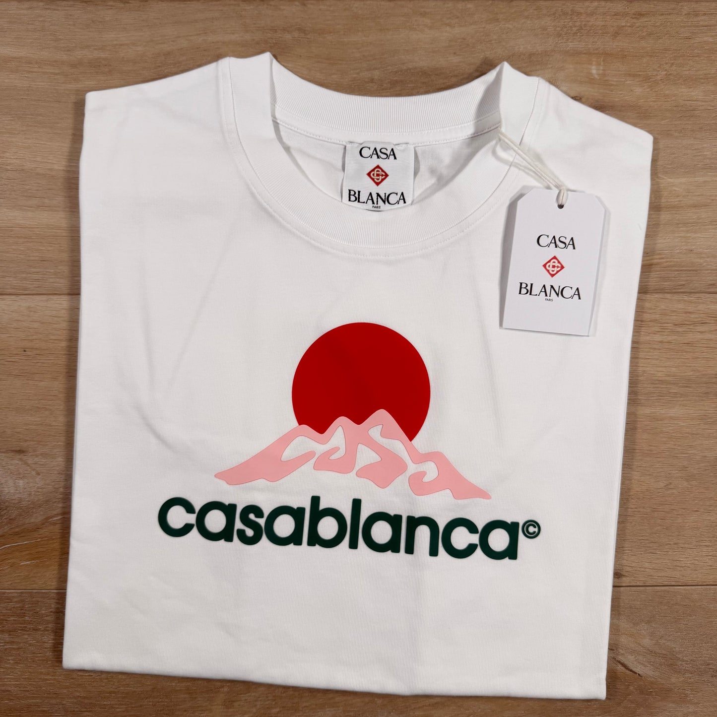 Casablanca Montagne T-Shirt in White