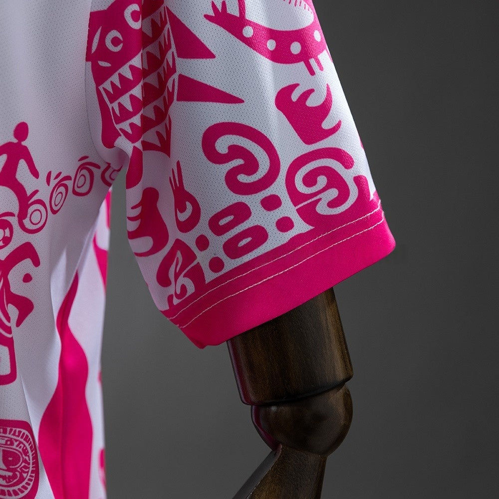 Mexico Jersey 2026 Pink White Football Kit
