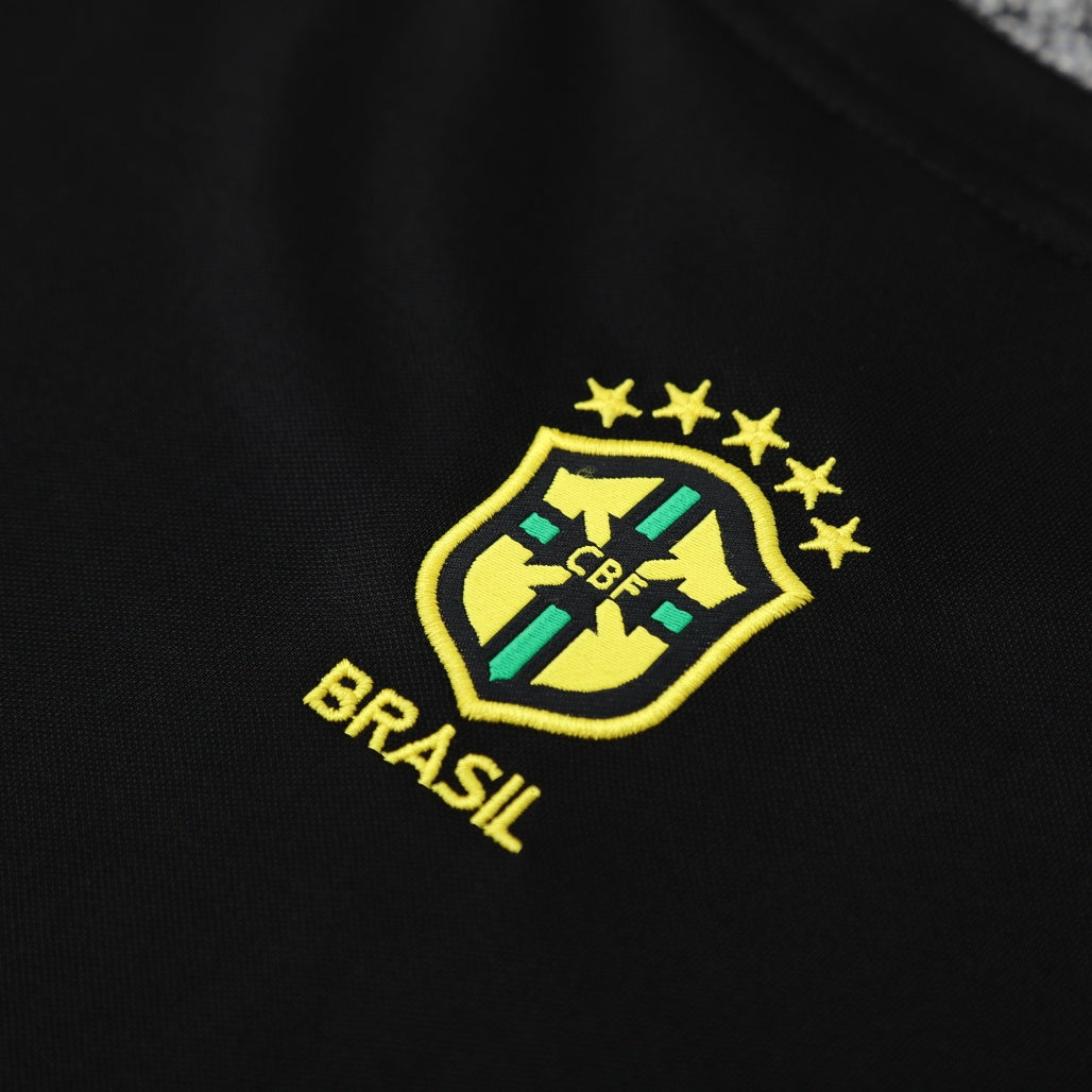 Brazil Vest Set Training Tracksuits 25/26 Football Kit Soccer Jersey