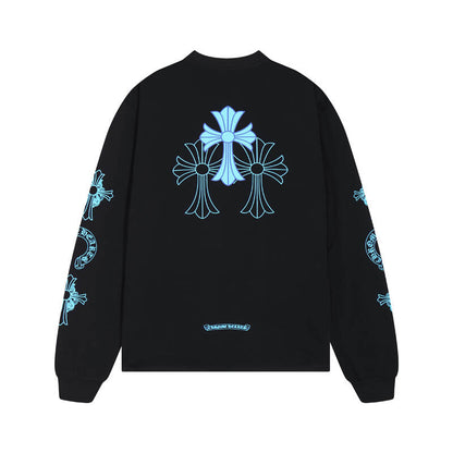 Chrome Hearts Men's Long-Sleeve T-shirtSweatshirt K8018