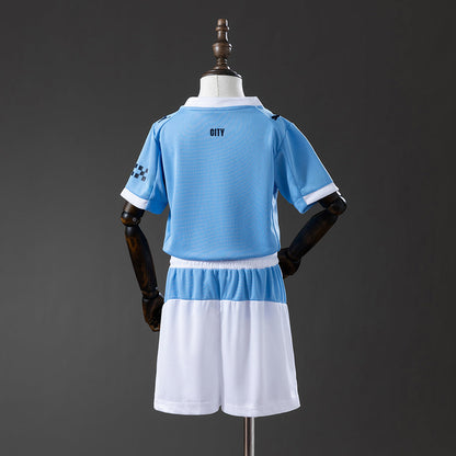 Kids Manchester City Jersey 25/26 Home Football Kit