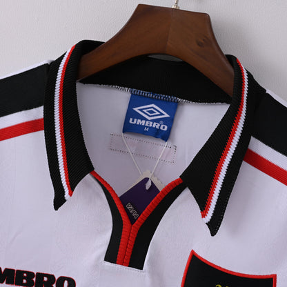 Retro Manchester United Jersey1998/99 Away Football Kit Soccer Jersey