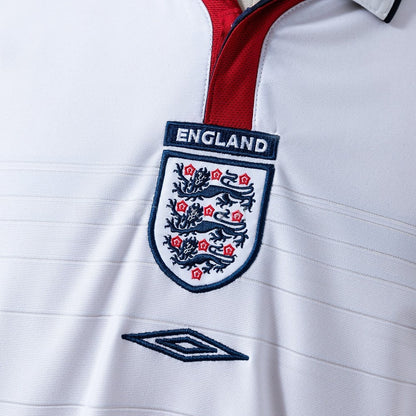 England  Jersey 2004 Home Retro Football Kit