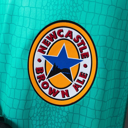 Newcastle United Goalkeeper Jersey 1997-98 Retro Long Sleeves Football Kit Soccer Shirt