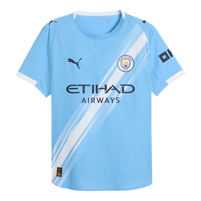 RODRIGO #16 Mens Manchester City Home Jersey 2025/26 - Player Version (Slim Fit)