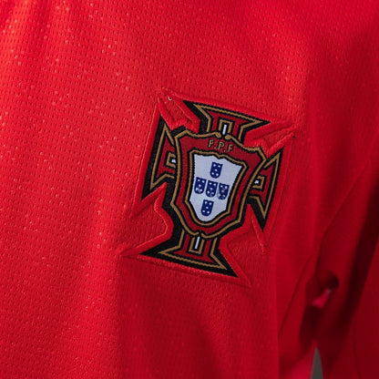 Kids Portugal Jersey 25/26 Home Football Kit