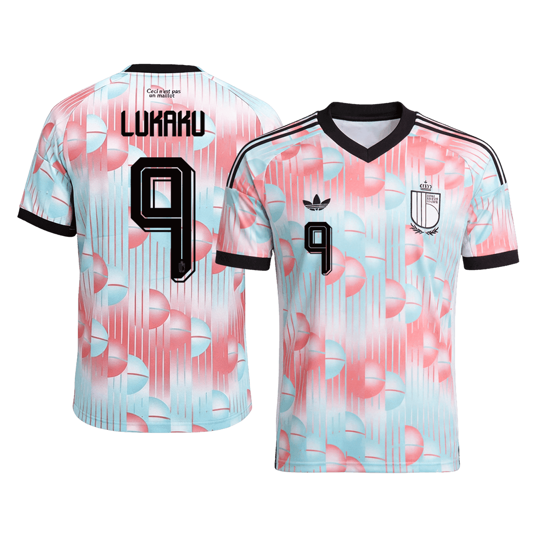 LUKAKU #9 Mens Belgium World Cup Away Jersey 2026