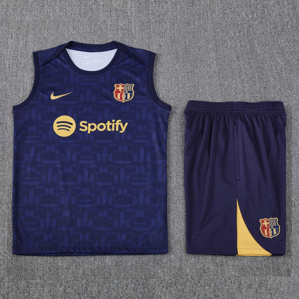 Barcelona Vest Set Training Tracksuits 25/26 Football Kit Soccer Jersey