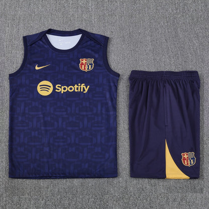 Barcelona Vest Set Training Tracksuits 25/26 Football Kit Soccer Jersey