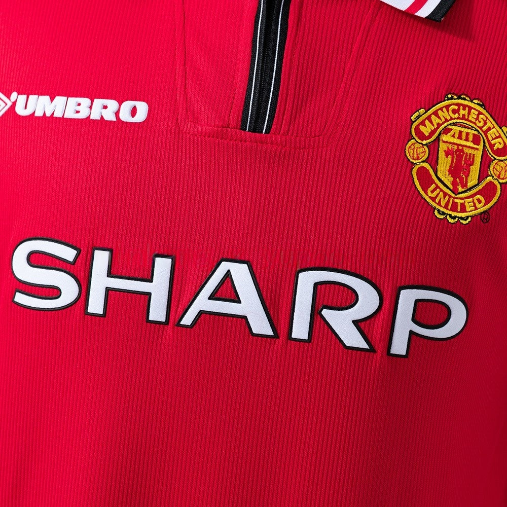 Manchester United Jersey1998-99 Home Retro Football Kit
