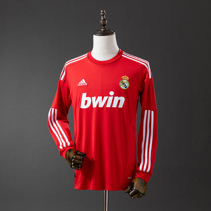 Real Madrid Jersey 2011/12 Third Retro Football Kit Long Sleeves