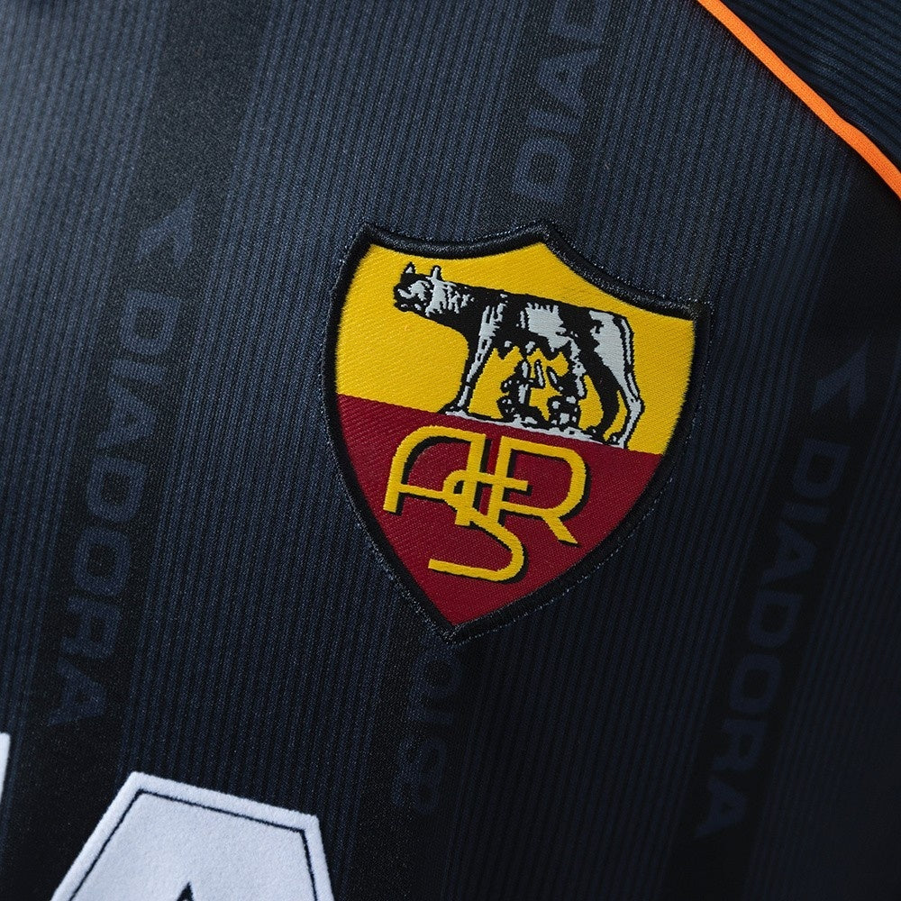 Rome Jersey 1999-00 Third Retro Football Kit Long Sleeves