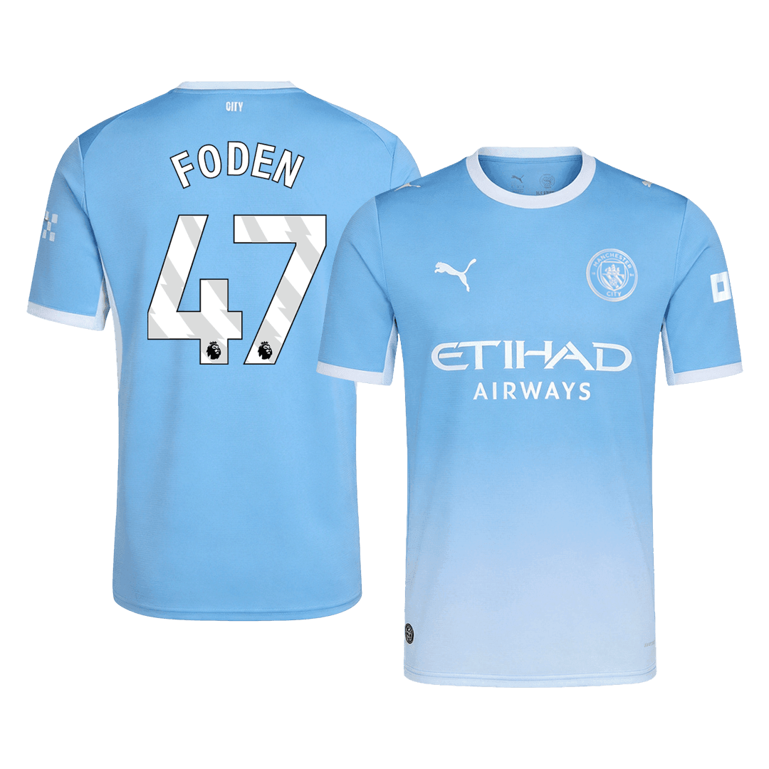FODEN #47 Mens Manchester City Home Jersey 2026/27