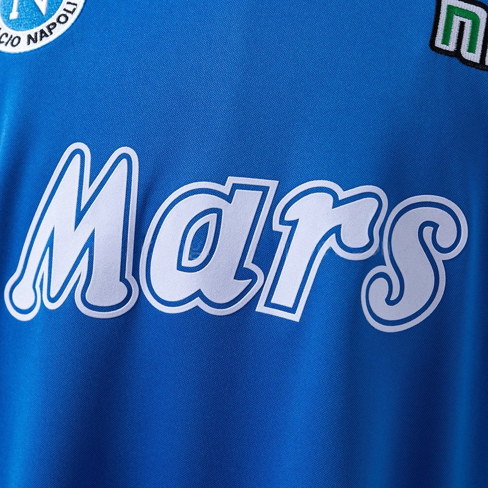 Napoli Jersey 1988-89 Home Retro Football Kit
