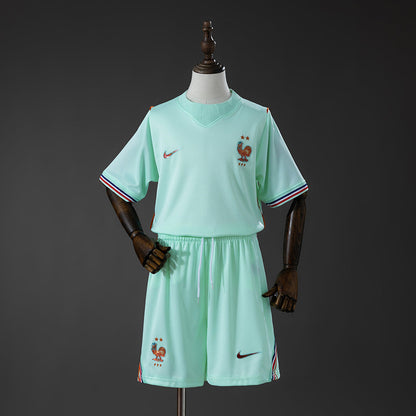 Kids France Away Jersey 2026 World Cup Football Kit Soccer Shirt