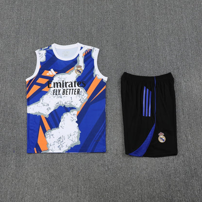 Real Madrid Vest Set Training Tracksuits 25/26 Football Kit Soccer Jersey