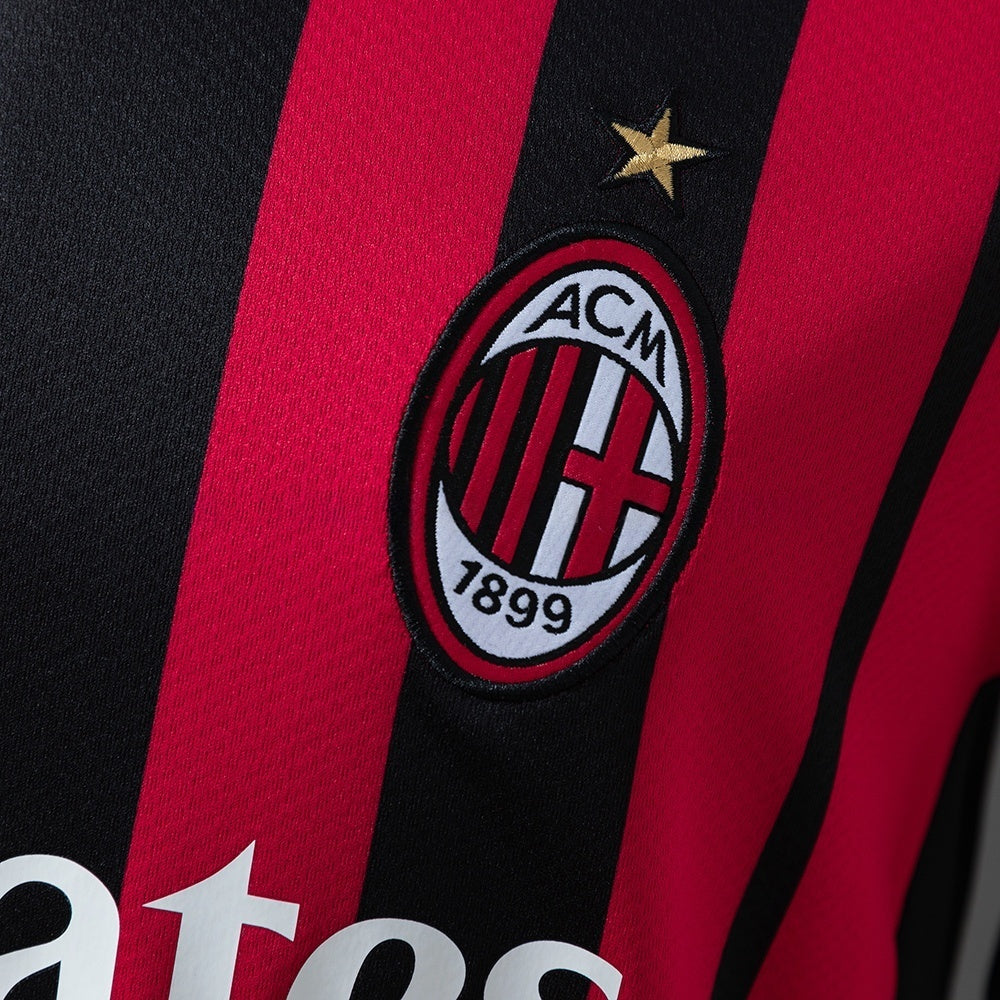 AC Milan Home Jersey 2021-22 Retro Football Kit Soccer Jersey
