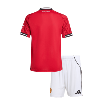 Kids Manchester United Home Kit 2025/26