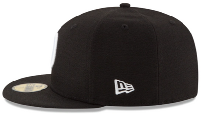 Los Angeles Dodgers Black On White 59Fifty Fitted
