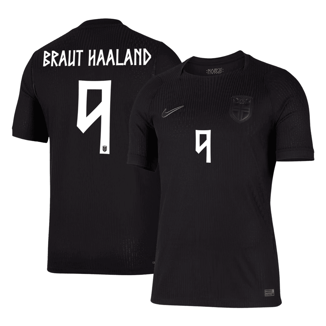 BRAUT HAALAND #9 Mens Norway World Cup Away Jersey 2026 - Player Version (Slim Fit)