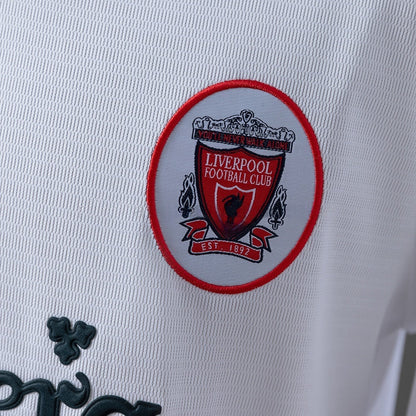 Liverpool Away Jersey 1998-99 Long Sleeves Retro Football Kit Soccer Shirt