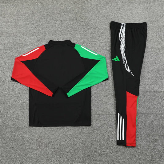 Arsenal 24/25 Black/Green/Red Training Suit