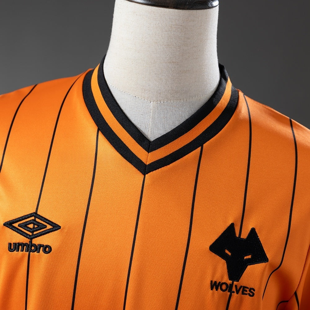 Wolves Home Jersey 1985-86 Retro Football Kit Soccer Jersey