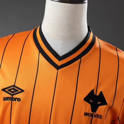 Wolves Home Jersey 1985-86 Retro Football Kit Soccer Jersey