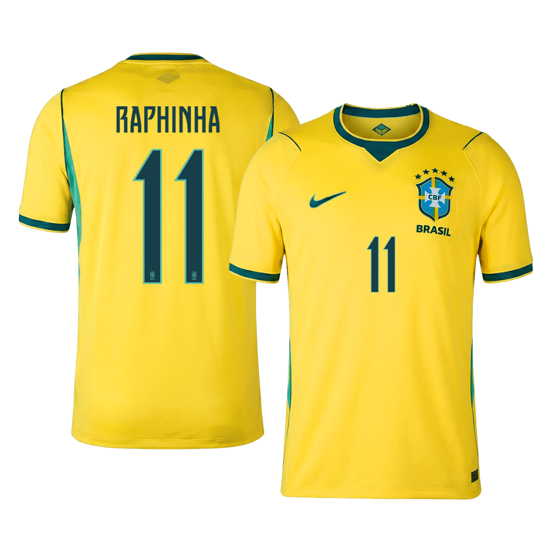 RAPHINHA #11 Mens Brazil World Cup Home Jersey 2026 [PREMIUM]