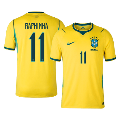 RAPHINHA #11 Mens Brazil World Cup Home Jersey 2026 [PREMIUM]