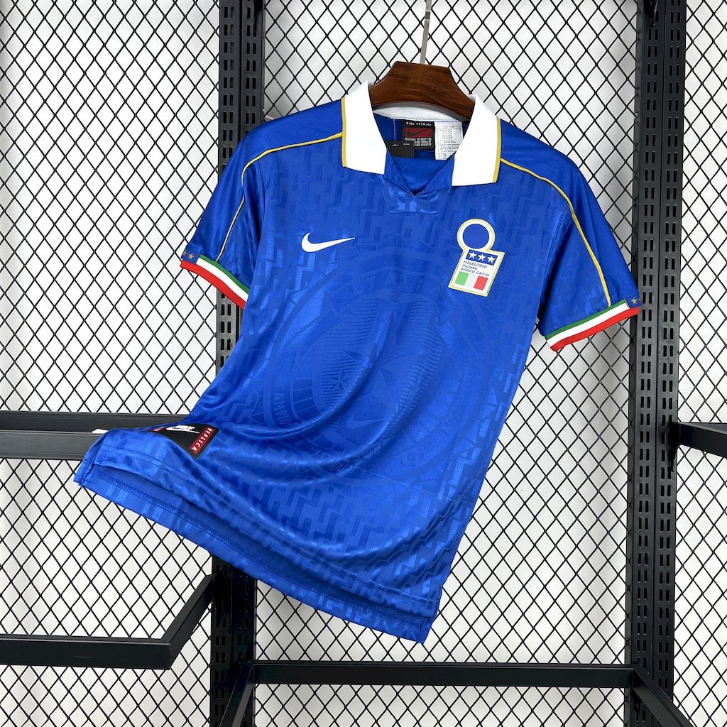 Retro Italy Jersey 1995 Home Football Kit Soccer Jersey