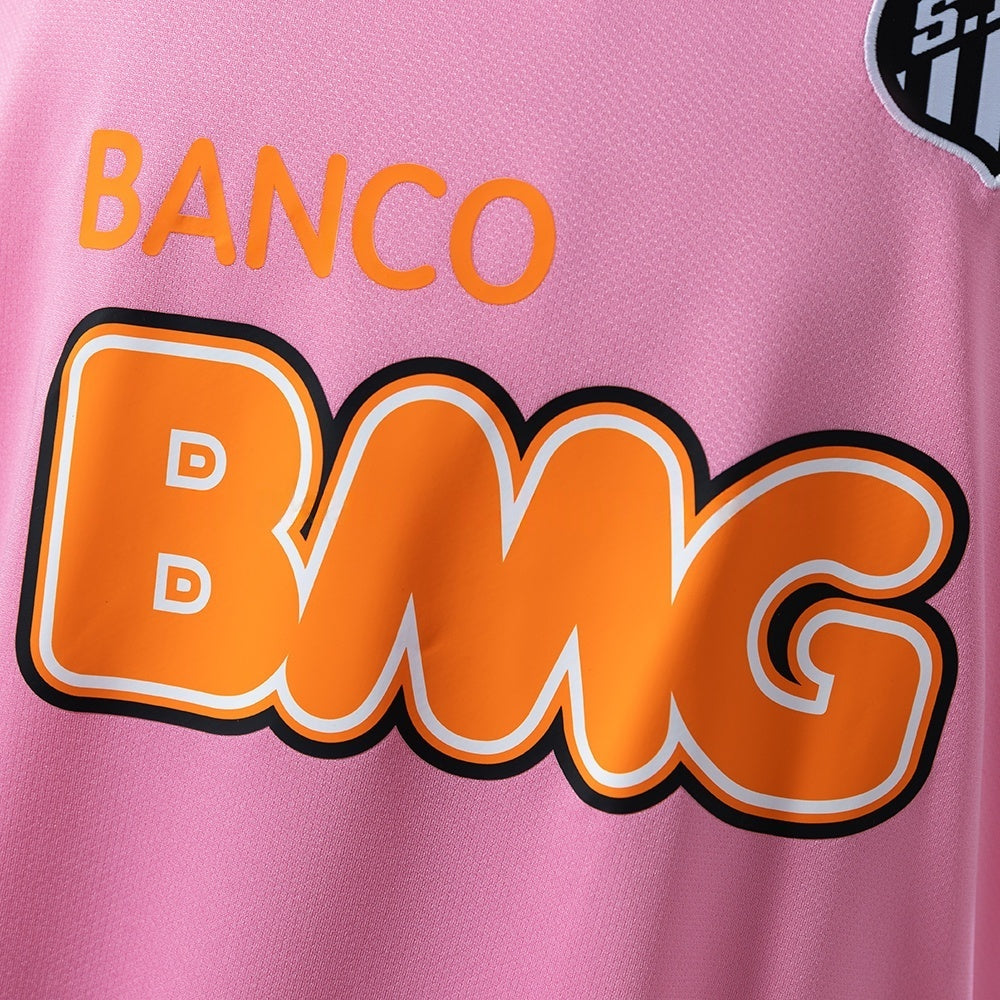 Santos Jersey 2012/13 Pink Retro Football Kit Soccer Shirt