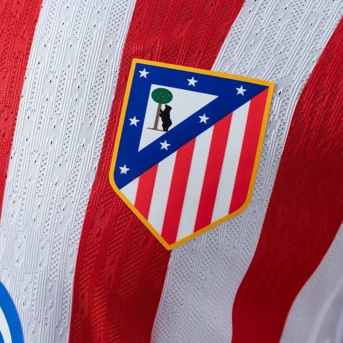 Atletico Madrid Jersey 25/26 Home Long Sleeves Football Kit Player Version