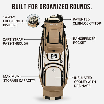 T-LOCK 3.0 Cart Bag / Toasted Almond